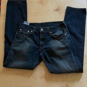 LEVI 511 BLK 30X30 WORN A LITTLE BACK POCKET